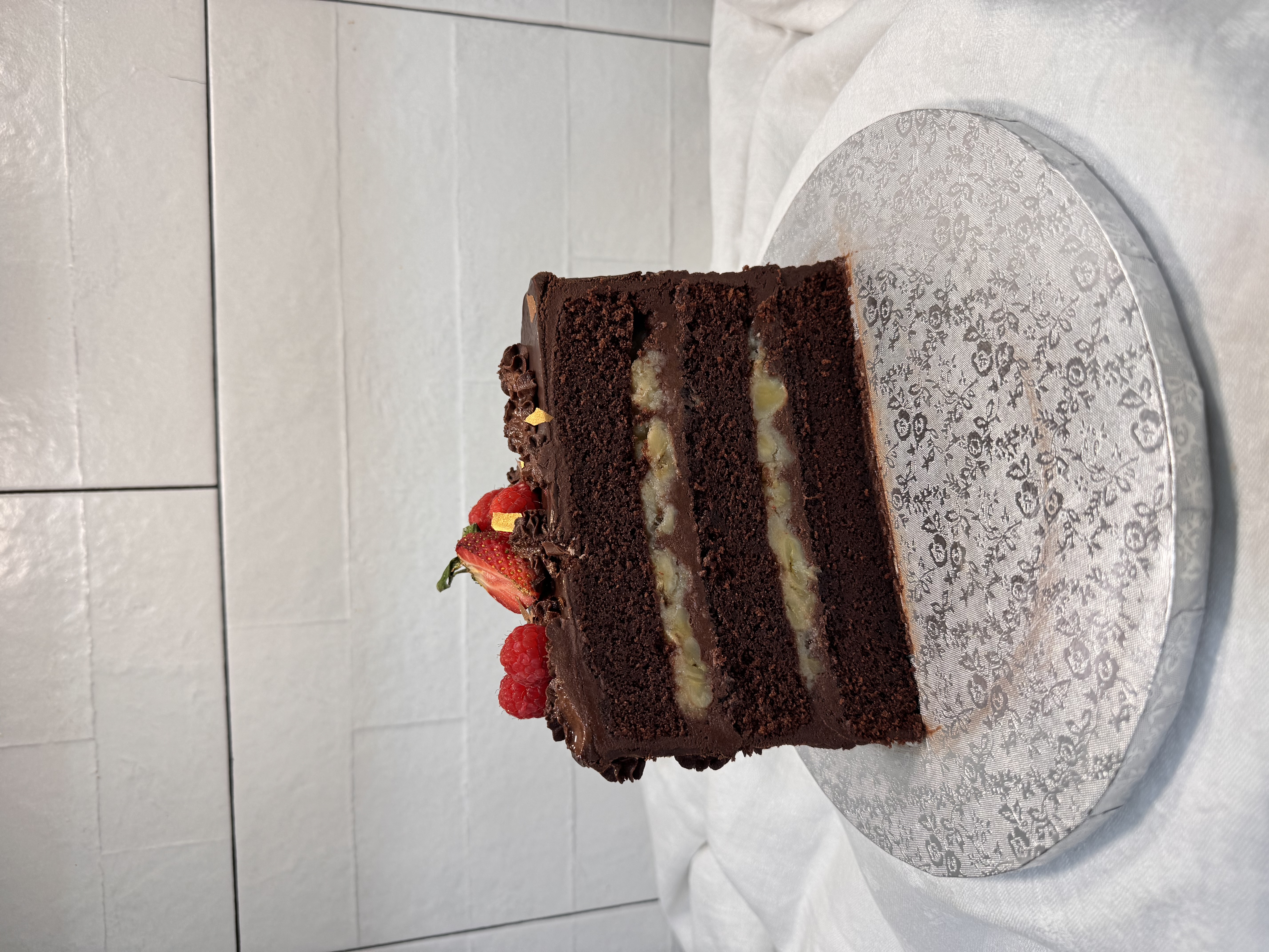 Porcion de chocolate