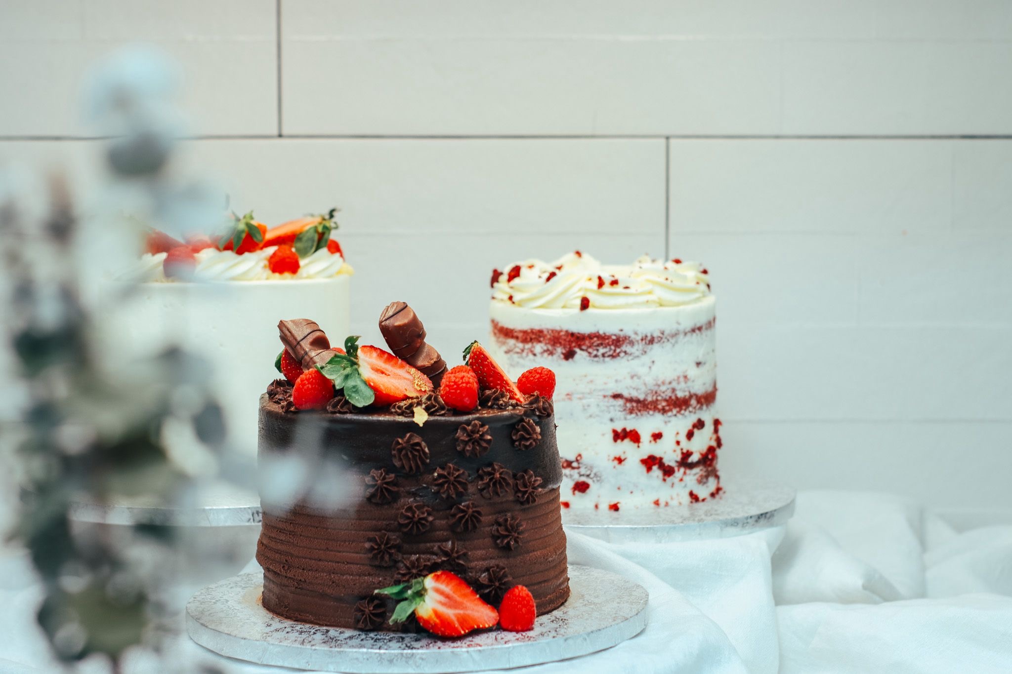 Trio de tartas Connie Cakes